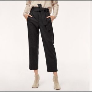 Aritzia Black High-Waisted Pants